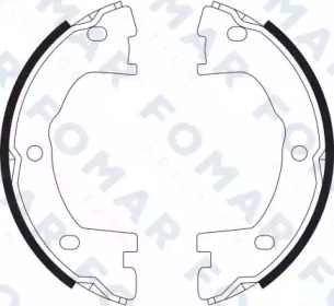 Комлект тормозных накладок FOMAR Friction FO 9063